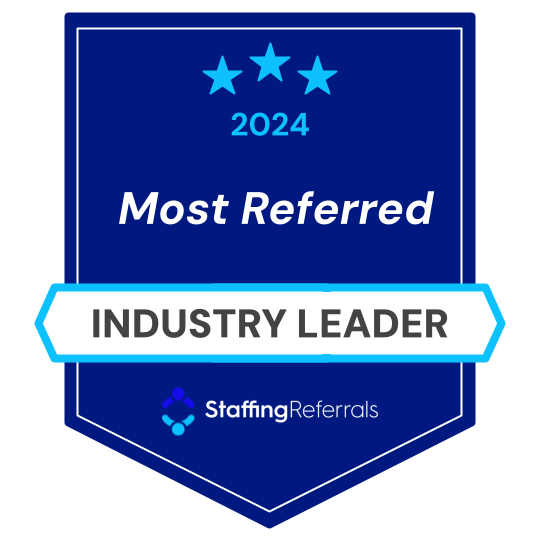 Staffing Referrals - Most Referred Badge